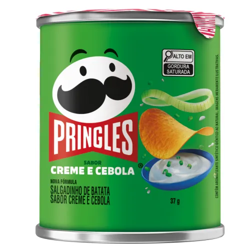 Salgadinho de Batata Sabor Creme E Cebola Pringles 37G